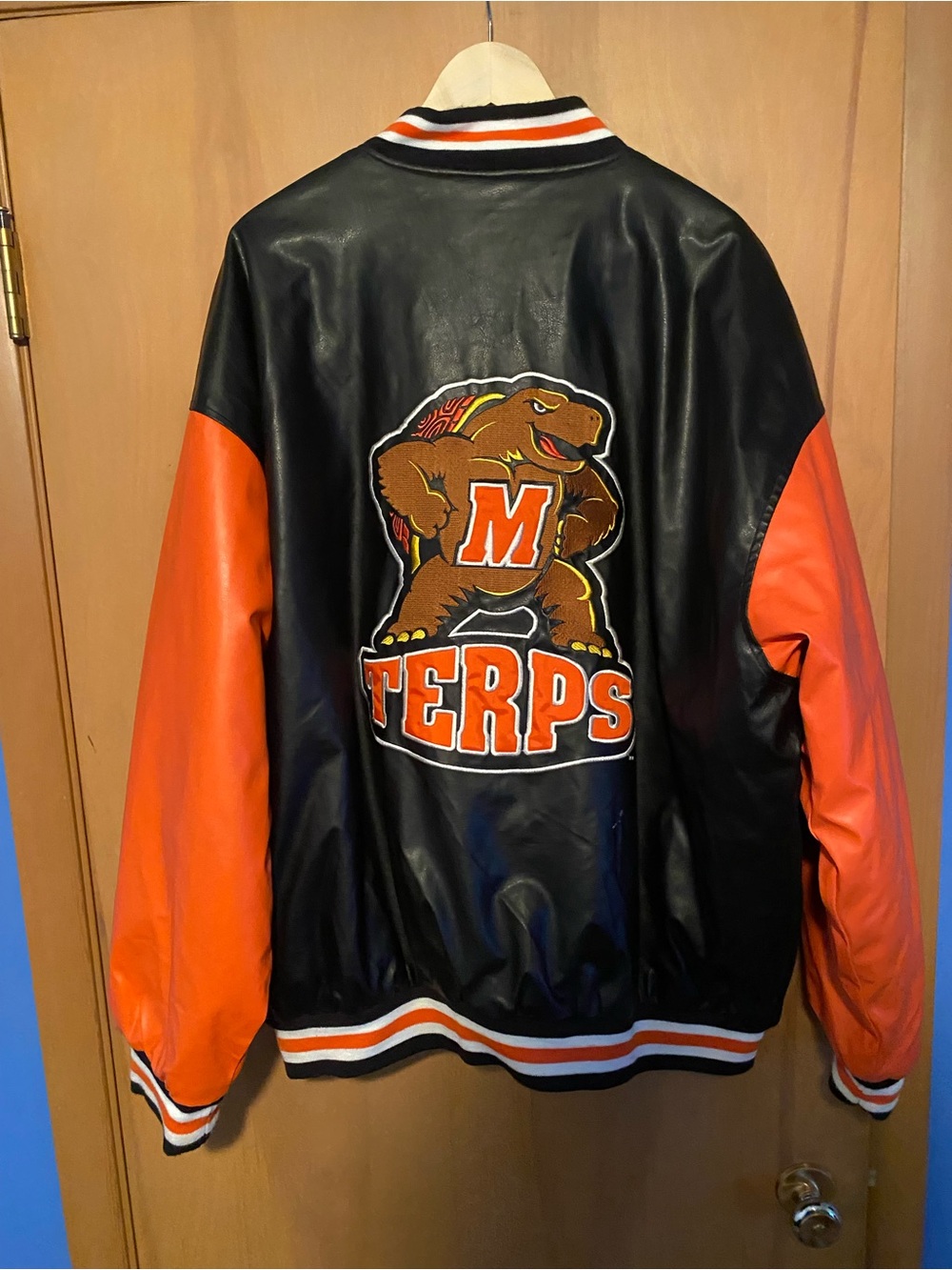 Vintage Steve & Barry’s Maryland Terps Letterman Jacket
